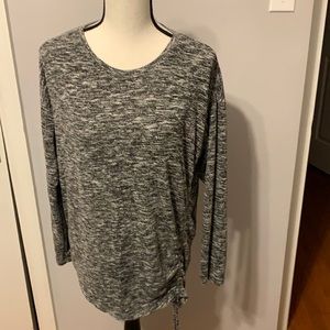 Design History Oversized Top in blush color